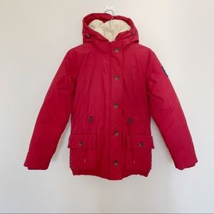 Roxy Winter Snow Puffy Jacket - Red - Size Small - NWT